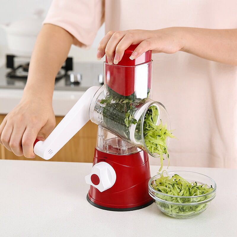 Multifunctional Manual Vegetable Spiral Slicer Chopper Slicer Cheese Grater Vegetable Cutter Kitchen Tools