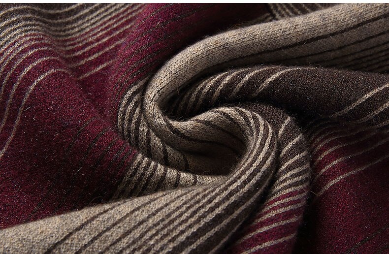 ZUOMAN Autumn Office Turtleneck Knitted Dress for Women Elegant Striped Sweaters Dresses Long Sleeves Female A-line Winter Dress