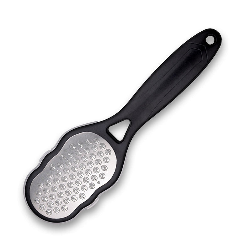 1pcs 304 Stainless Steel Callus Remover Pedicure Foot File Scraper Scrubber Portable Multifunctional Foot File Foot Care Tools