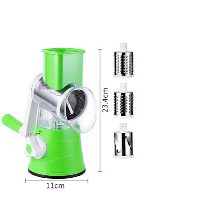 Multifunctional Manual Vegetable Spiral Slicer Chopper Slicer Cheese Grater Vegetable Cutter Kitchen Tools