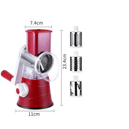 Multifunctional Manual Vegetable Spiral Slicer Chopper Slicer Cheese Grater Vegetable Cutter Kitchen Tools