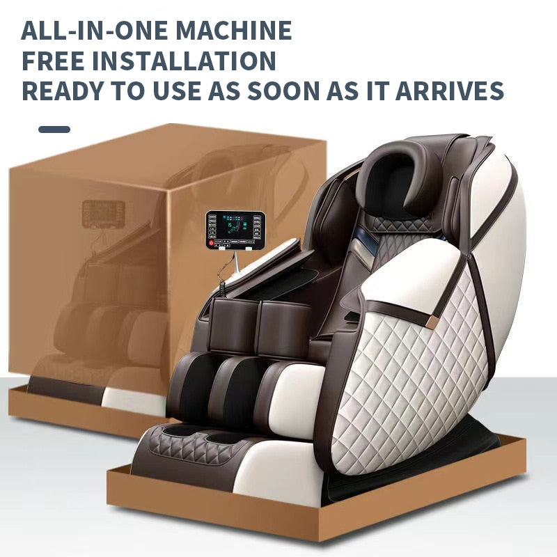 Multifunction Airbag Luxurious Full Body Smart foot-wrapped Massage Chair Stylish Zero-Gravity Chair Massage LCD Control Sofa