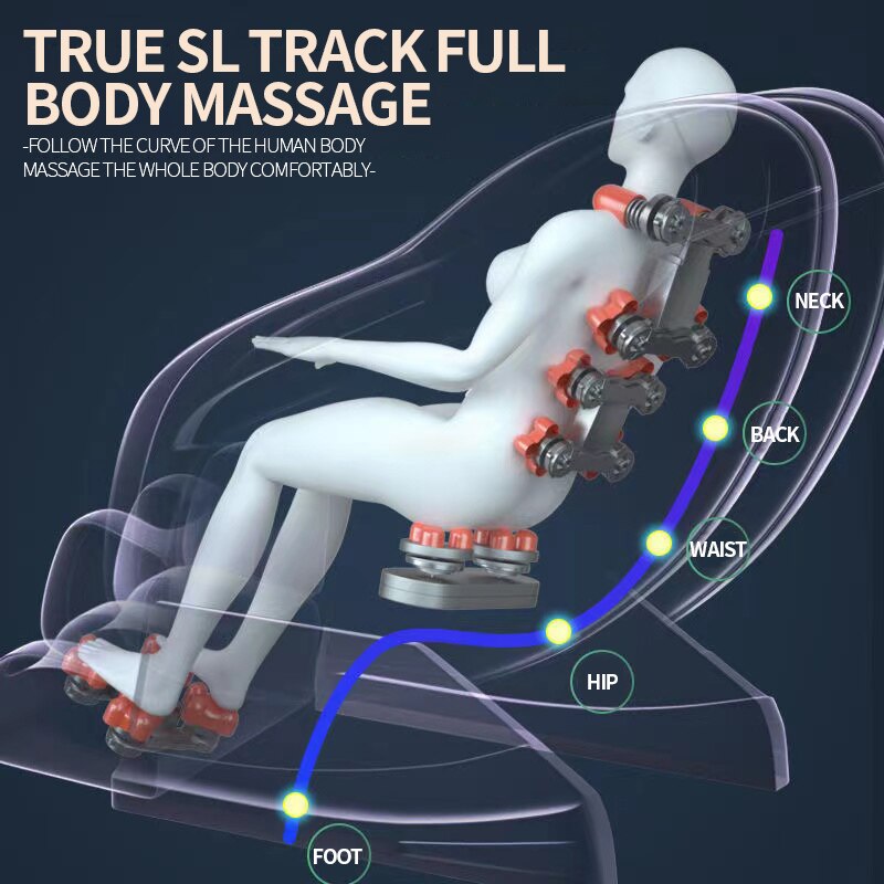Multifunction Airbag Luxurious Full Body Smart foot-wrapped Massage Chair Stylish Zero-Gravity Chair Massage LCD Control Sofa