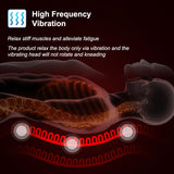 KLASVSA Electric Back Massager Massage Chair Cushion Heating Vibrator Car Home Office Lumbar Neck Mattress Pain Relief