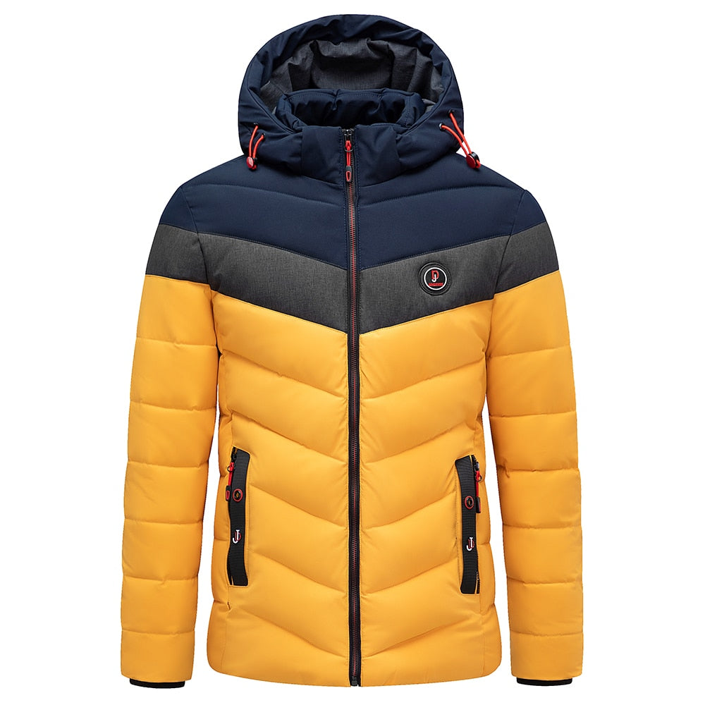 Men 2022 Winter Brand New Casual Warm Thick Waterproof Jacket Parkas Coat Men New Autumn Outwear Windproof Hat Parkas Jacket Men