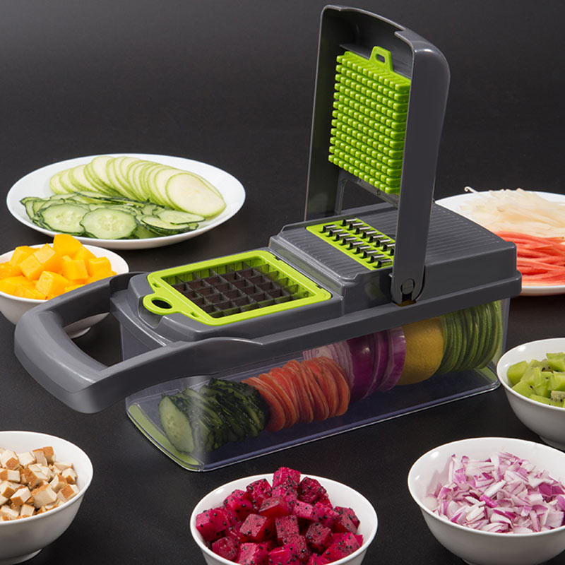 New Multifunction Vegetable Cutter Kitchen Accessories Gadgets Steel Blade Potato Peeler Carrot Grater Kitchen Tool овощерезка