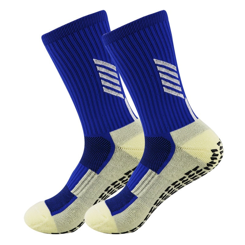 UGUPGRADE 2023 New ANTI SLIP Football Socks Mid Calf Non Slip Soccer Cycling Sports Socks Mens Warm Sock EU38-44