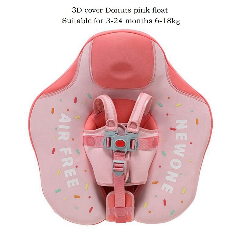 Mambobaby Baby Float Lying Swimming Rings Infant Waist Swim Ring Toddler Swim Trainer Non-inflatable Buoy Pool Accessories Toys