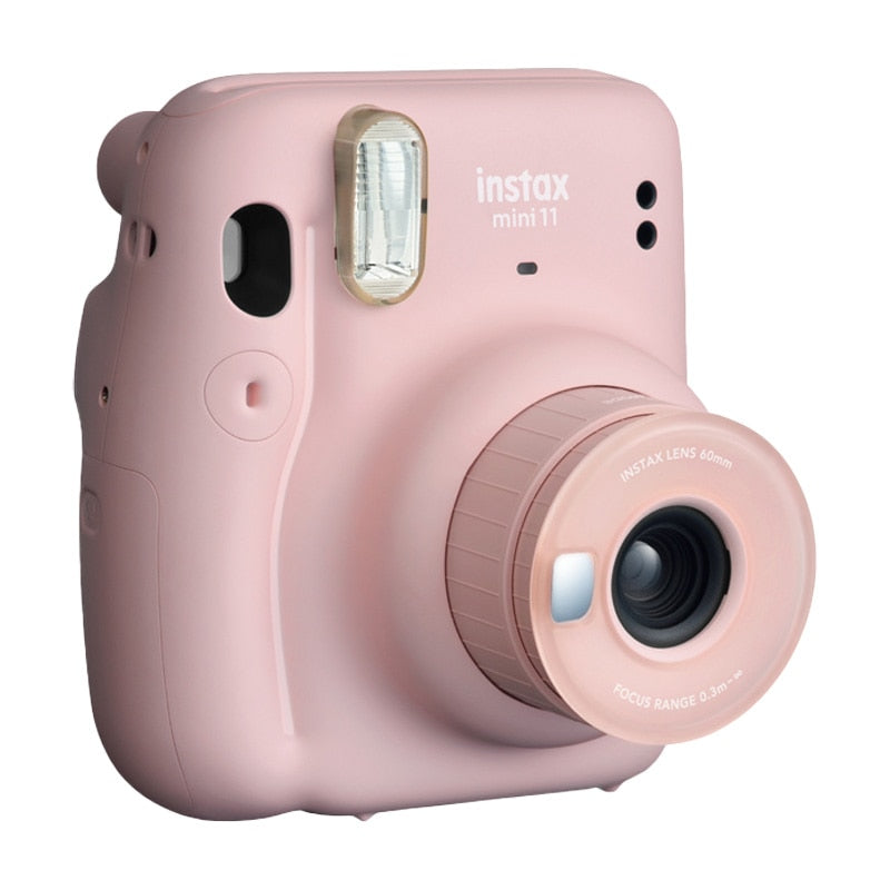 Fuji Genuine Instax Mini11 Instant Camera Origin Fujifilm Pink/Blue/Gray/White/Purple with Instax Mini Film Photo Paper Hot Sale