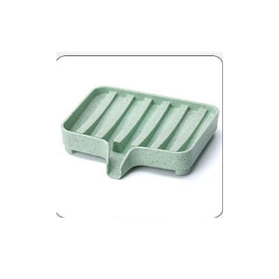 xiaomi Bathroom Supplies Shower Soap Holder Leaf Shape Soap Box Drain Soap Holder Box  sponge Storage Plate Tray Bathroom Gadg