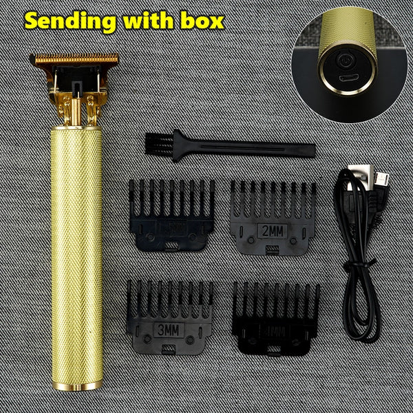 New Electric Hair Trimmer Cordless Shaver Beard Trimmer Electric Shaver for Men 0mm Men Barber Hair Cutting Machine For Men