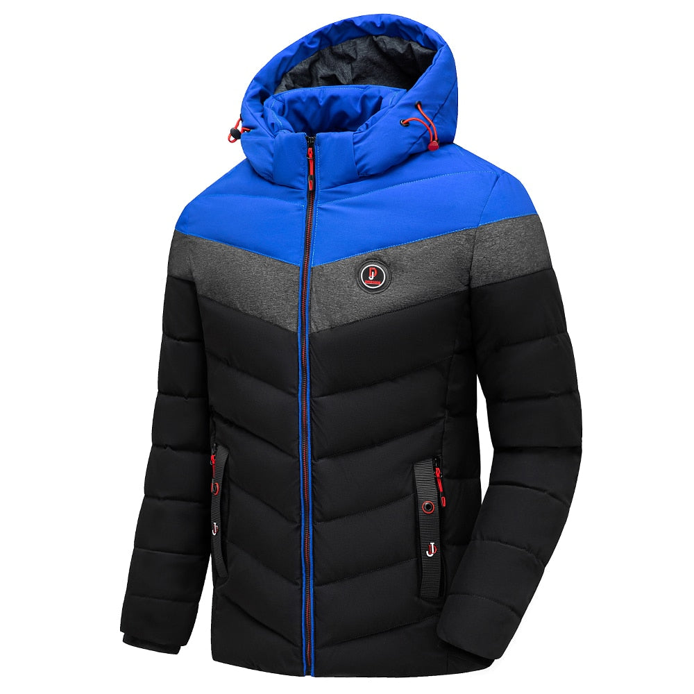 Men 2022 Winter Brand New Casual Warm Thick Waterproof Jacket Parkas Coat Men New Autumn Outwear Windproof Hat Parkas Jacket Men