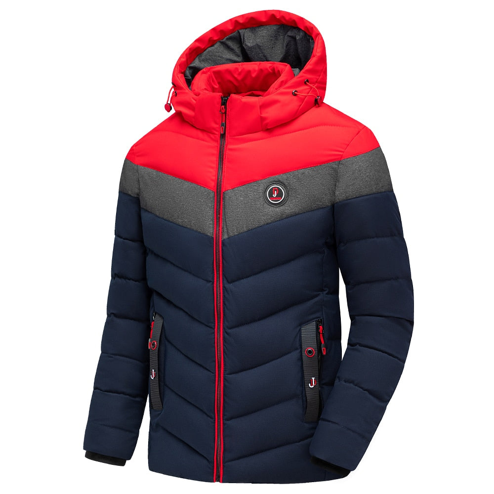 Men 2022 Winter Brand New Casual Warm Thick Waterproof Jacket Parkas Coat Men New Autumn Outwear Windproof Hat Parkas Jacket Men