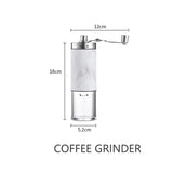 Manual Coffee Grinder Stainless Steel Hand Handmade Coffee Bean Burr Grinders Mill Kitchen Tool Home Grinders Coffee Accessories