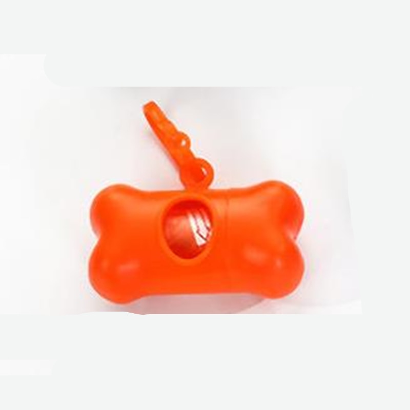 Pet Garbage Bag Storage Box Out Dog Poop Cleaning Storage Bag Bone Plastic Pet Small Dog Outdoor Garbage Poop Dispenser