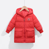 Duck Down Children Thick Hooded Jacket