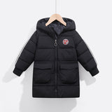 Duck Down Children Thick Hooded Jacket