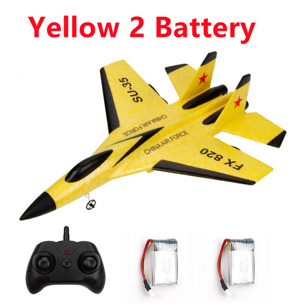 Roclub FX-620 SU-35 RC Airplane 2.4G Remote Control Plane Fighter Model Boys Glider Airplane EPP Foam RC Plane Toy Gift For Kids